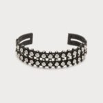 Vintage Black Plastic Bangle